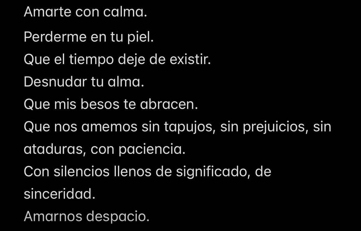 ¿Sabes qué es lo que quiero?