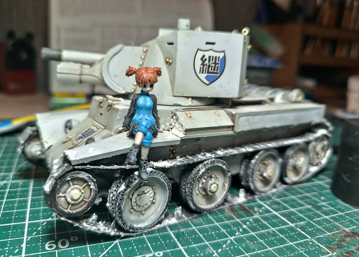 Garismilik's tweet photo. Mikko 1/35 part 2
#garupan #gup #girlsundpanzer https://t.co/IJpfTWotQK