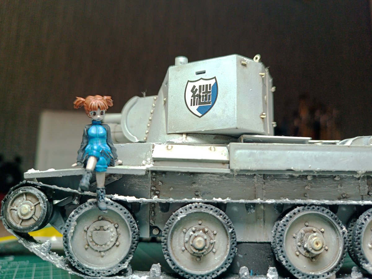 Garismilik's tweet photo. Mikko 1/35 part 2
#garupan #gup #girlsundpanzer https://t.co/IJpfTWotQK