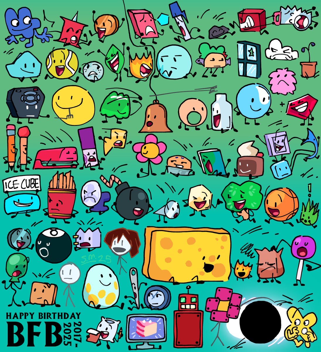 realsonicman26's tweet image. Happy Birthday to BFB 
#bfdi