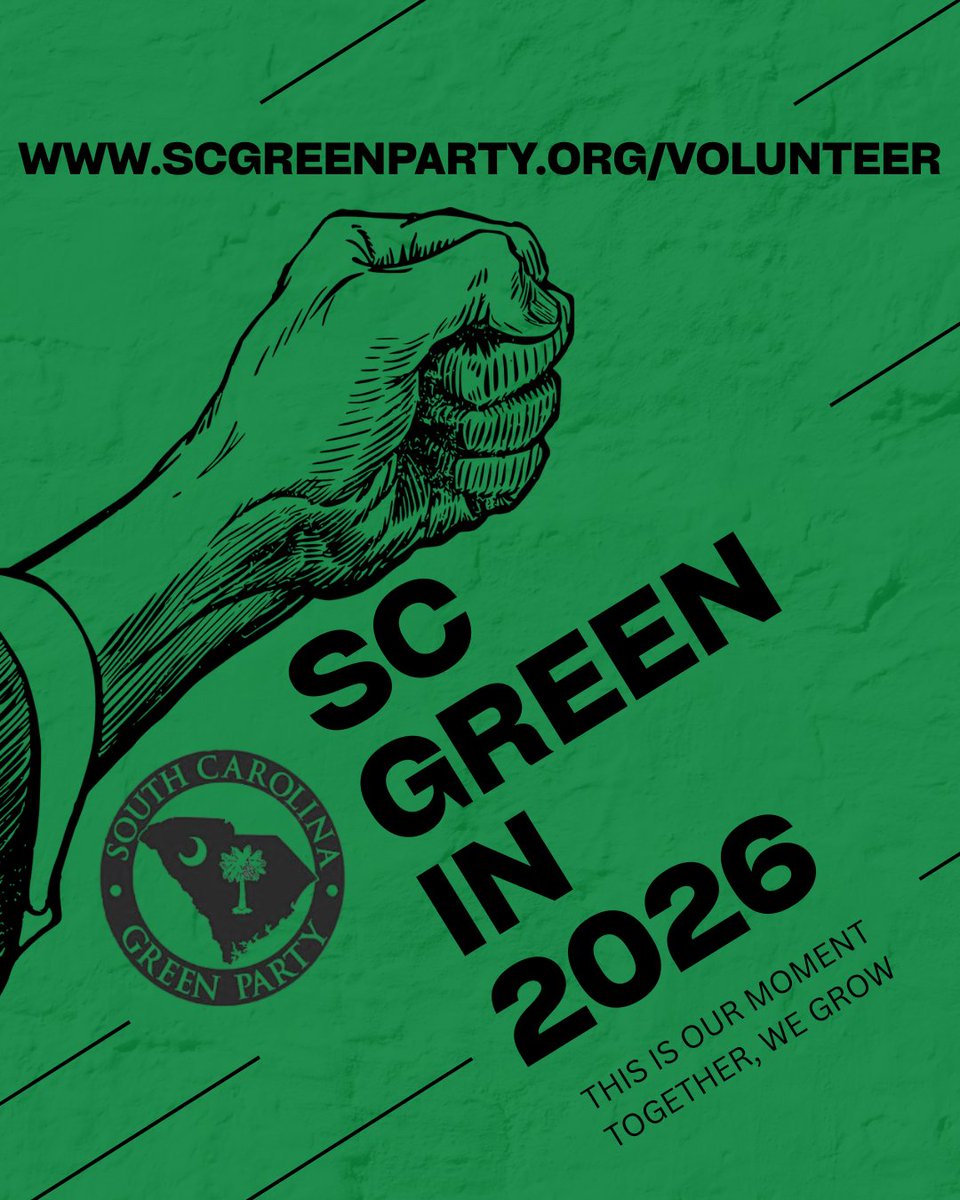 Charleston Green Party tweet media
