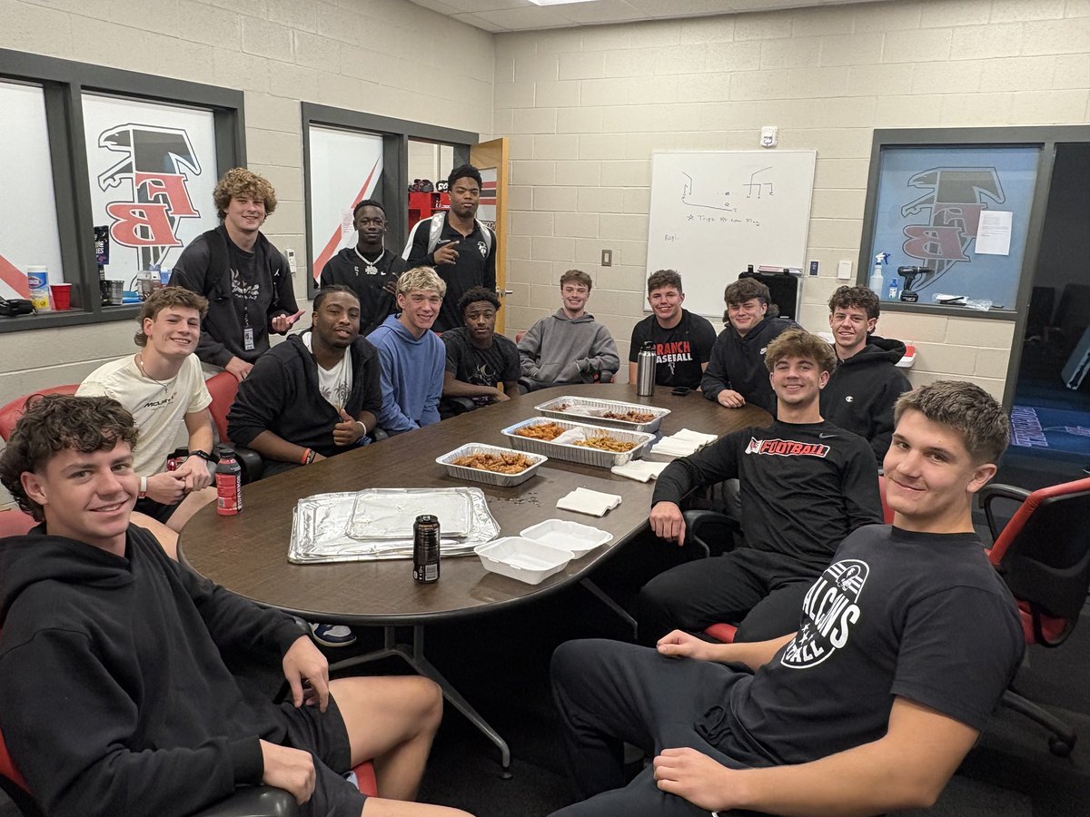Thank you to Bobby Stone and Burger and Shake of Flowery Branch for feeding our defense today in honor of not giving up any points defensively last week!