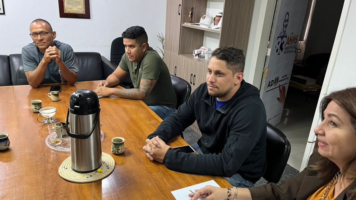 <a href="/adbernabe/">Bernabé Gutiérrez</a> La Secretaría Nacional de Organización recibió a la Secretaría de Justicia, Paz y Derechos Humanos, para darle continuidad a la evaluación de la maquinaria ADeca.