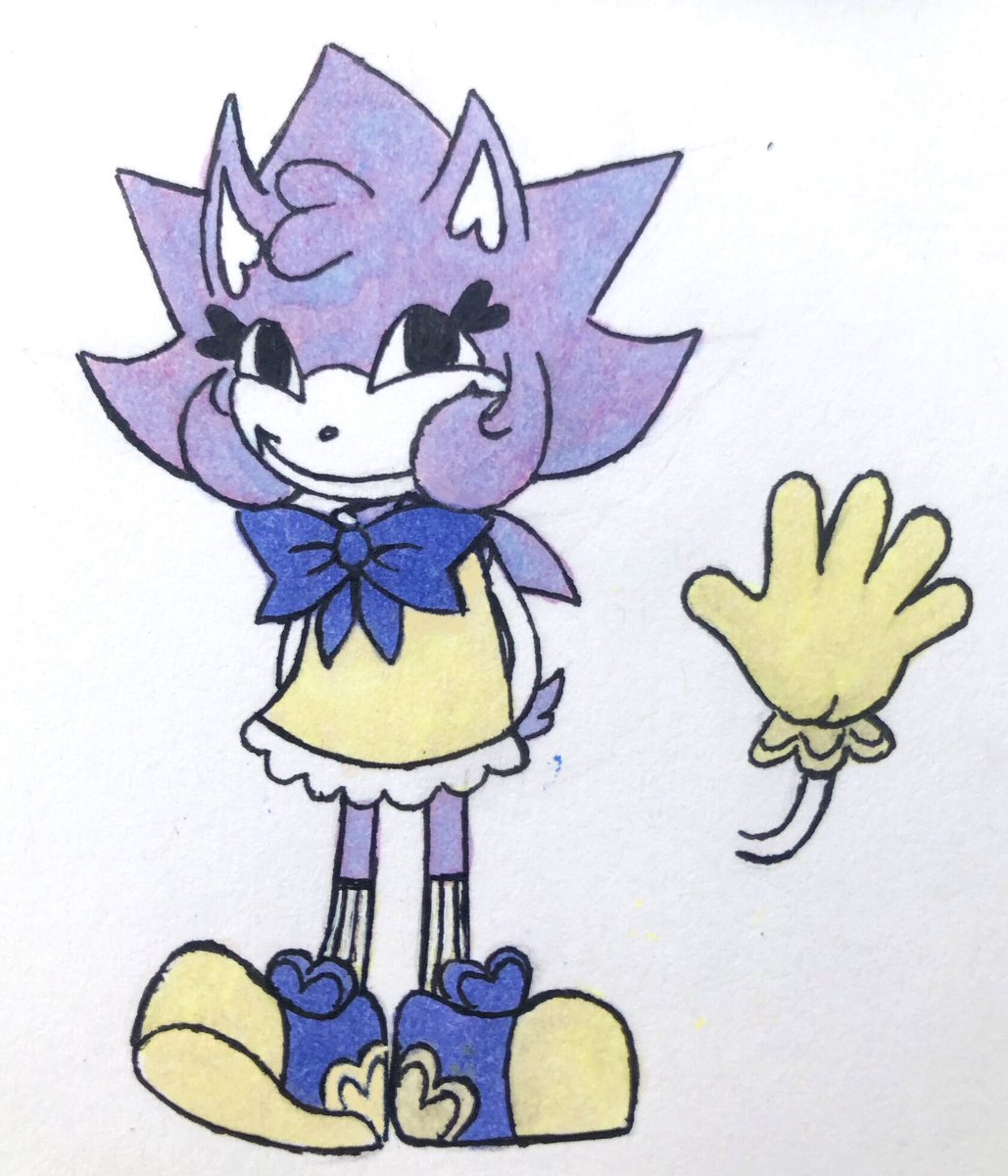 daniwolf9005's tweet photo. Wanted to try my hand at an Adware design! My light purple markers are dead so I had to make due- just pretend it doesn’t have that marbled look 😅
Anyways- Evil spawn of Rewrite and Malware…or Rosy and Sonik…?
#Adware #Malwarezip #rewritesonic #rewritesweep #rewritesonamy https://t.co/7srQnKCwqm