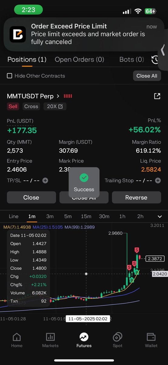 Crypto_khalill's tweet photo. Dear @BloFin_CEO 

I am affiliated and working with @BloFin_Official when no one knows it but something serious came up maybe scam or maybe not the issue is when the users are trying to close there trade in profit they can’t close it but when they are closing in loss they can
Or when they are fully liquidated and the person who helped me with my affiliate is not active and never reply’s for any problems 

Connect with me on tG @crypto_khalil