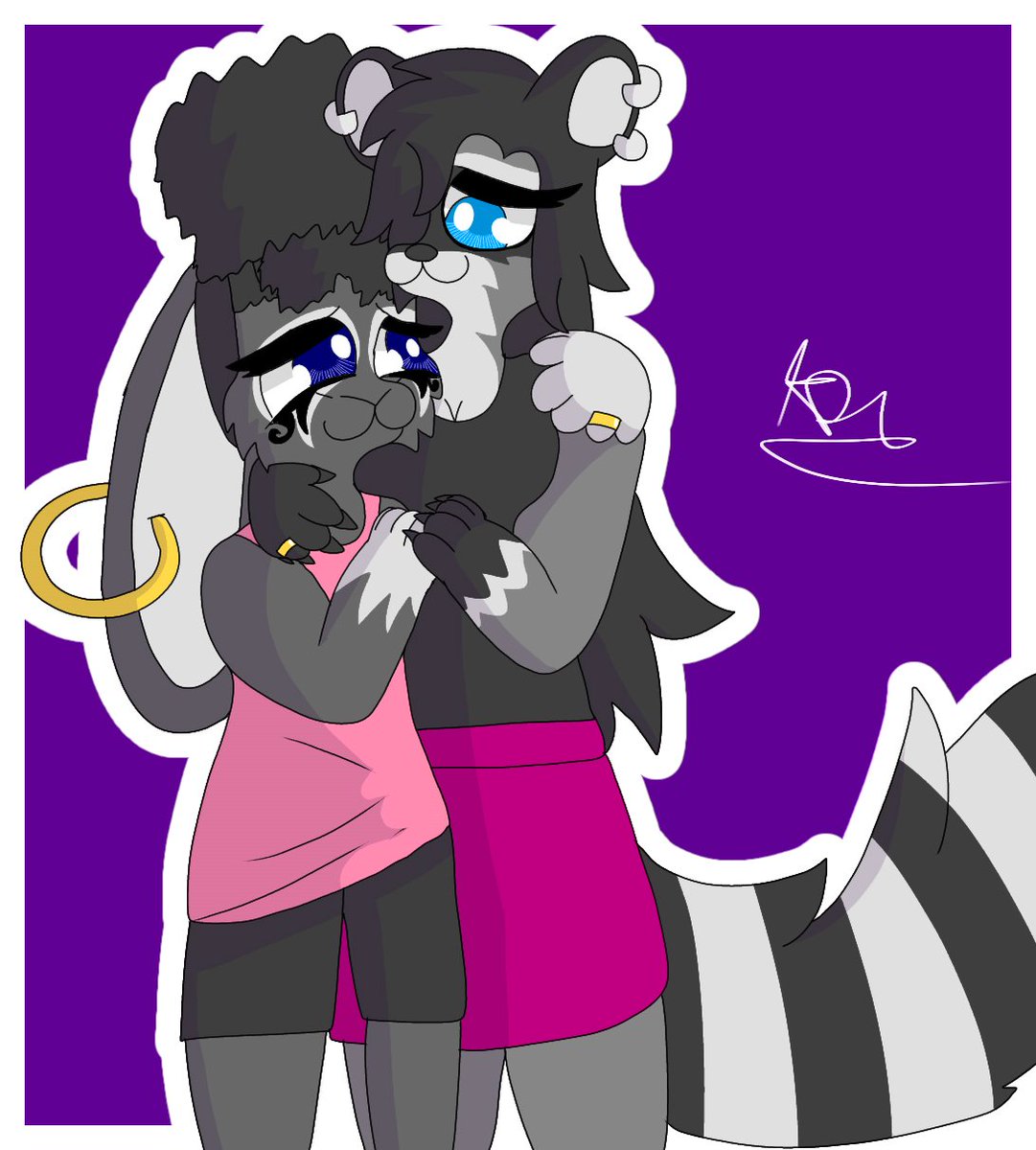 Guaxinim não-binária 🖤💜🤍💛🦝 tweet media