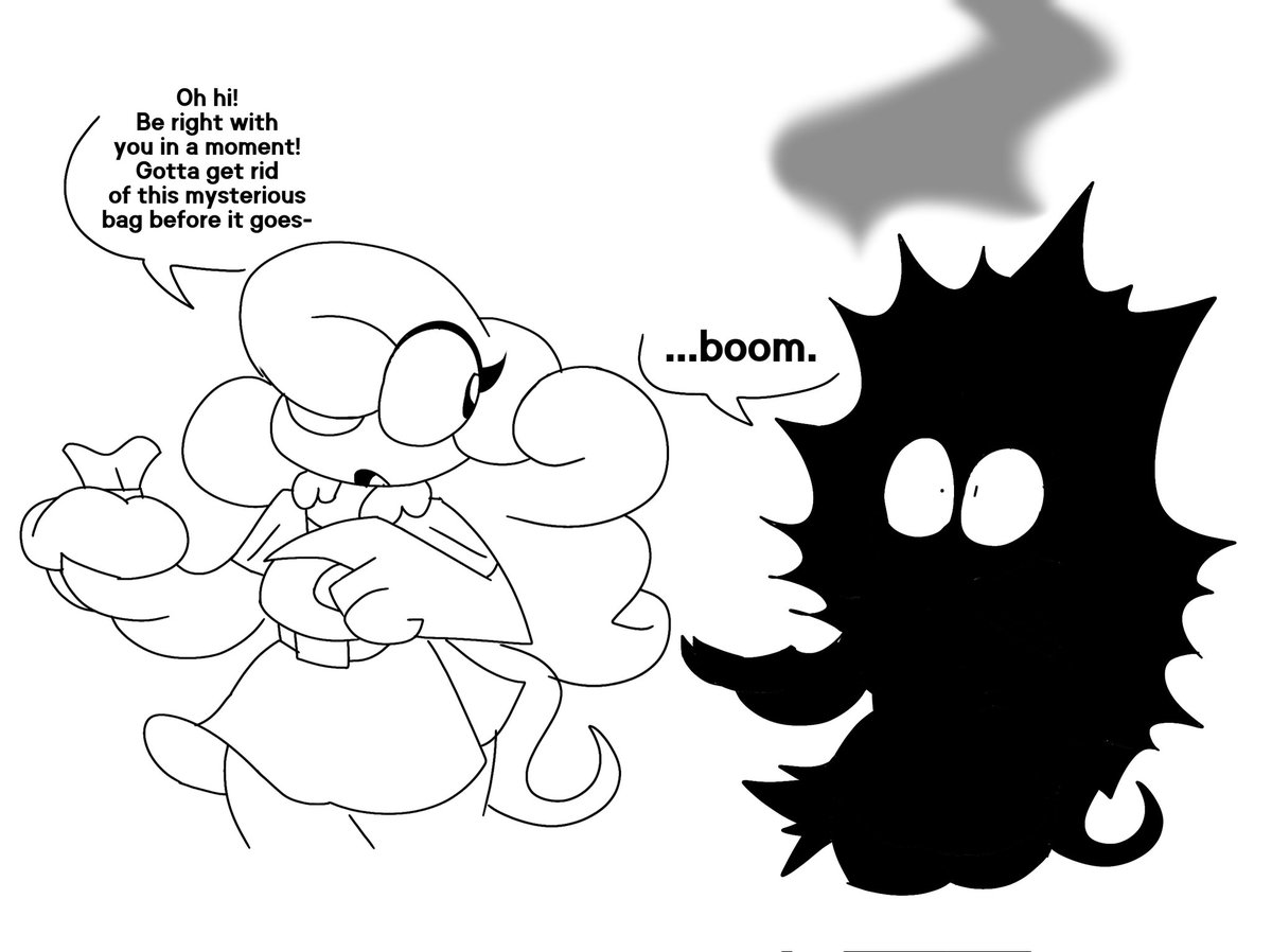 CottonBuzzKill's tweet photo. Hennory and her magic shenanigans https://t.co/b349Tk8rJL