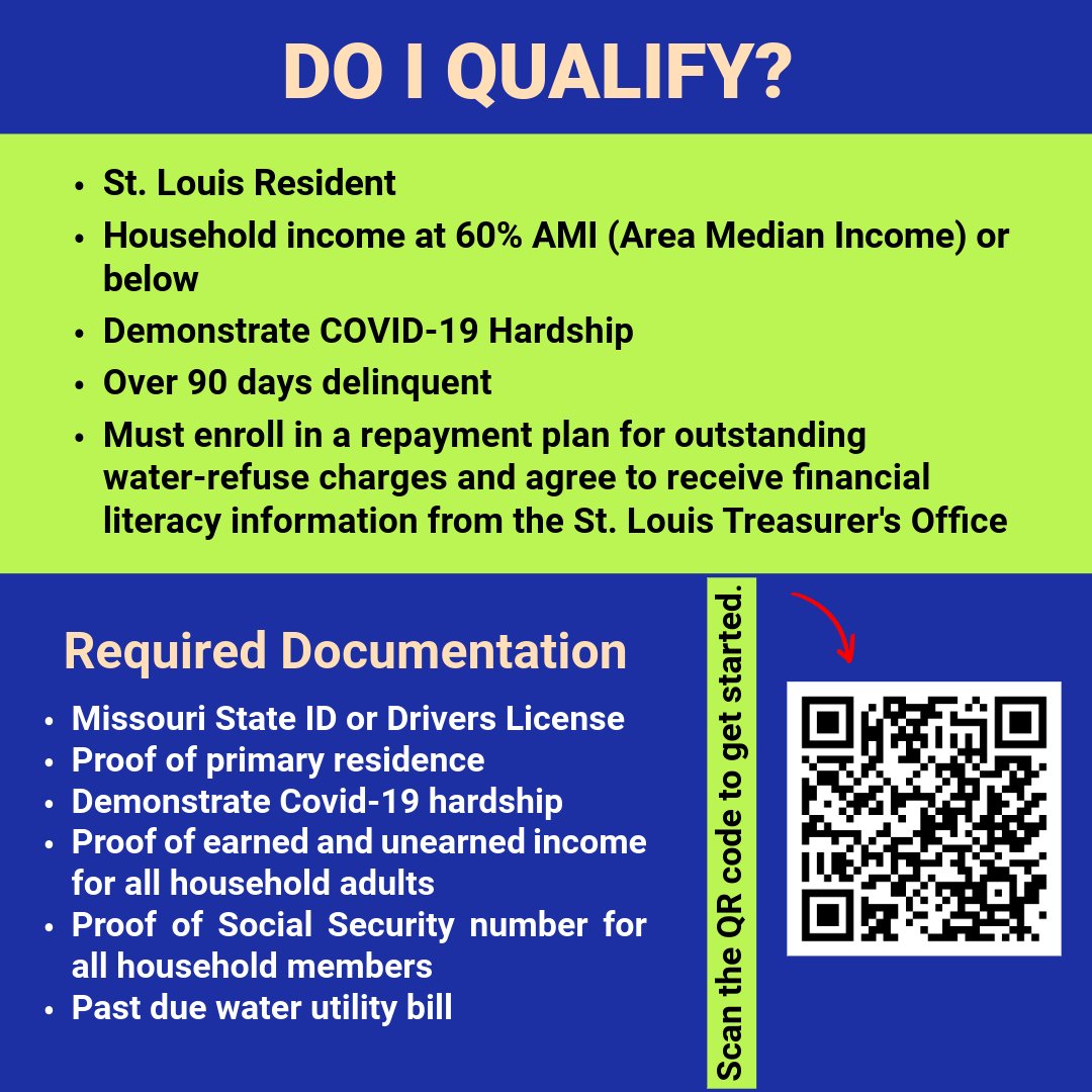 Help with your water bill is available! If you or someone you know could use a little support, apply now for the Water Utility Assistance Program. ➡️logassistance.org/apply/stlwater…