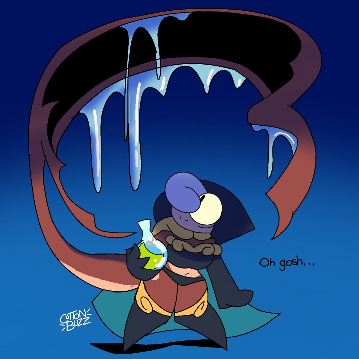 CottonBuzzKill's tweet photo. Hennory and her magic shenanigans https://t.co/b349Tk8rJL