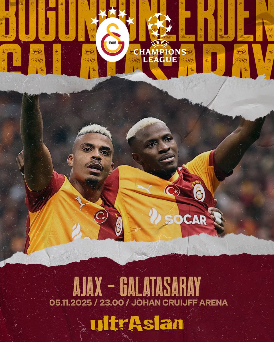 #BugünGünlerdenGALATASARAY

#ultrAslan