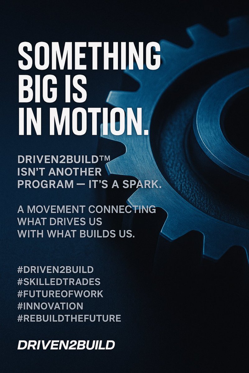 Driven2Build's tweet image. 