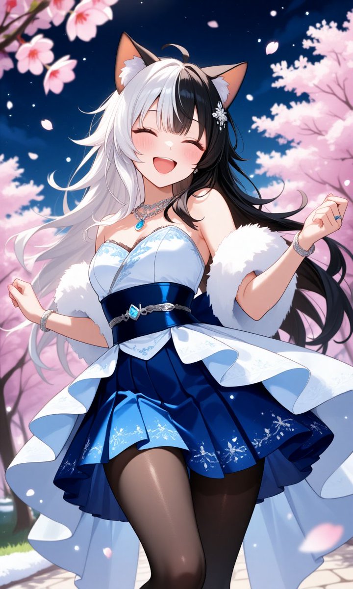 おはようございます！
シドナが11月５日の朝をお届けいたします。

今朝は和洋折衷なドレスを着てみました👘👗
満面の笑みでご挨拶です💕

朝晩も冷え込んできて、満開の桜が恋しくなってきましたね🌸
体調管理をしっかりして乗り越えて参りましょう🤗

本日もよろしくお願いいたします♪