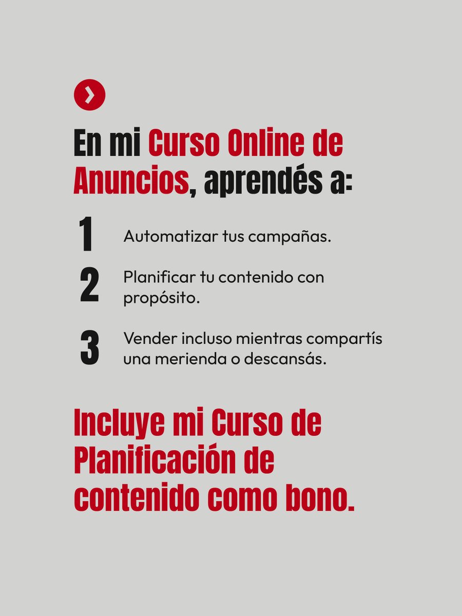 kathylesmo's tweet photo. En mi Curso Online de Anuncios, te enseño a crear campañas que funcionan incluso cuando vos no estás conectada. No para que trabajes más, sino para que vivas mejor.​

https://t.co/iEo2FH9xeH https://t.co/ZmDx6hQjpC