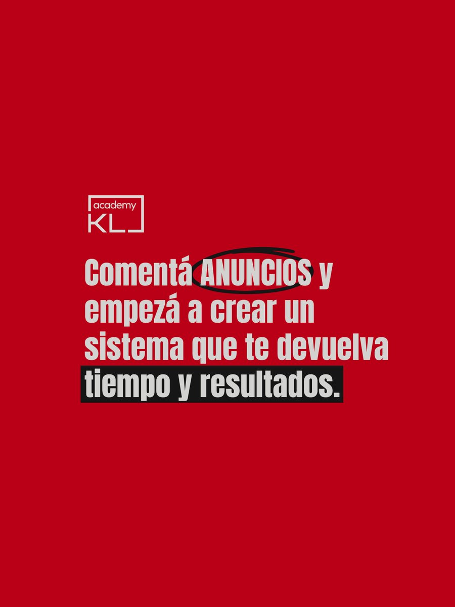 kathylesmo's tweet photo. En mi Curso Online de Anuncios, te enseño a crear campañas que funcionan incluso cuando vos no estás conectada. No para que trabajes más, sino para que vivas mejor.​

https://t.co/iEo2FH9xeH https://t.co/ZmDx6hQjpC