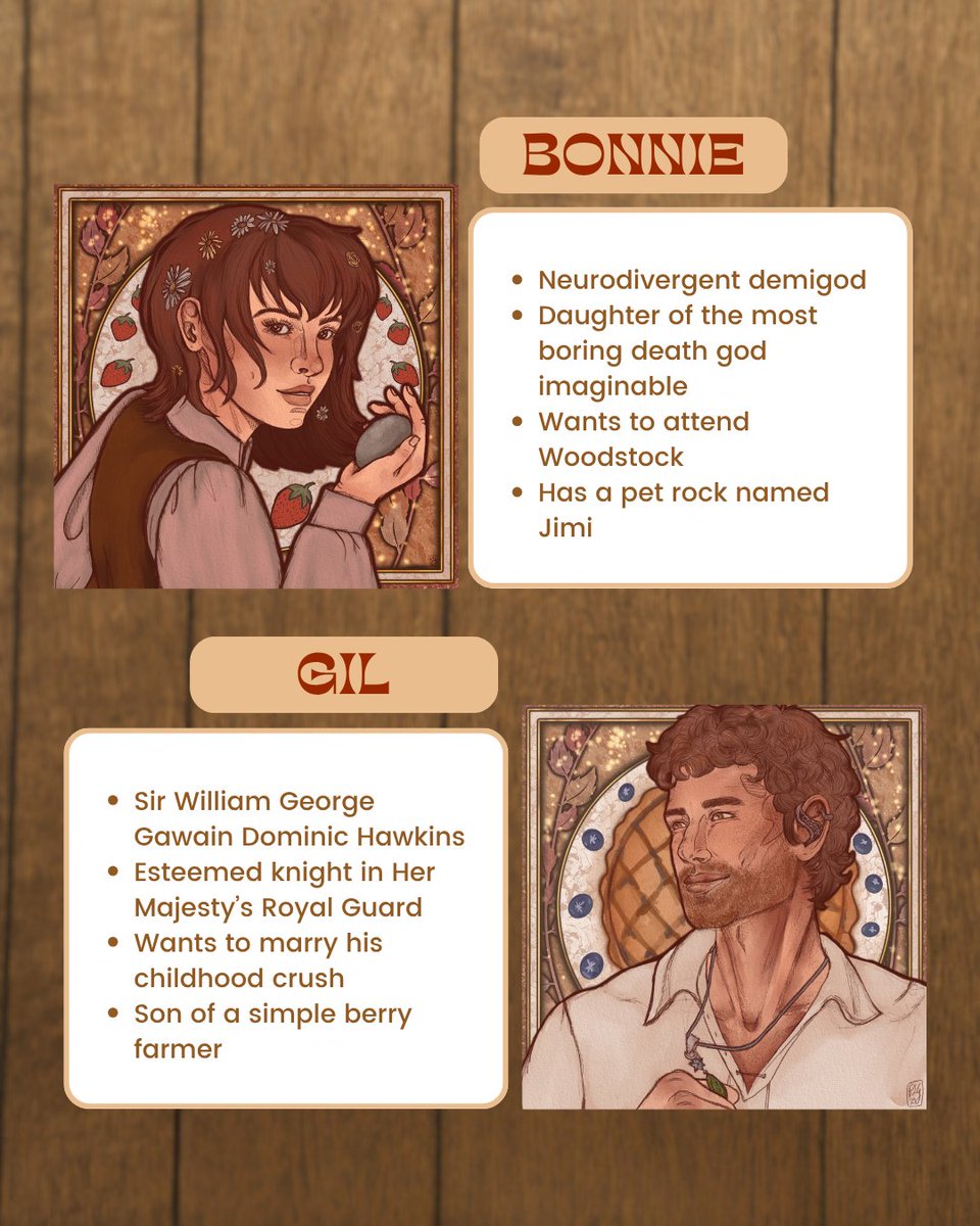 OLRiesling's tweet image. MY LADY JANE x MEAD MISHAPS

A groovy demigod falls in love with a medieval knight, and together they uncover a divine coup.

A fun, spicy, slightly ridiculous romp—and there&apos;s a pet rock.

#QuestPit #OS #A #RF  🖼️ Phaea Galicaea