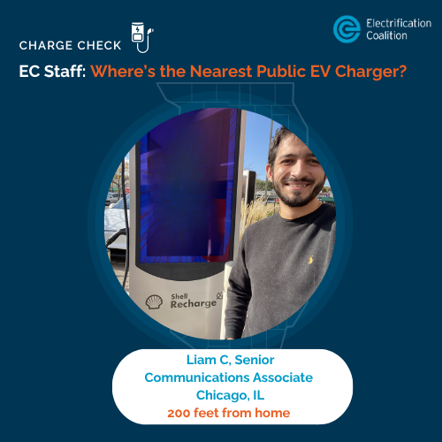 ElectricRoadmap's tweet photo. EV charging is becoming increasingly common and convenient in the United States, having grown by 20% in the past year alone! To show the real-world implications, EC staff visited the closest public charging stations to their home, with most being within a mile or two! (pt 1) https://t.co/h7VeiJt7yC