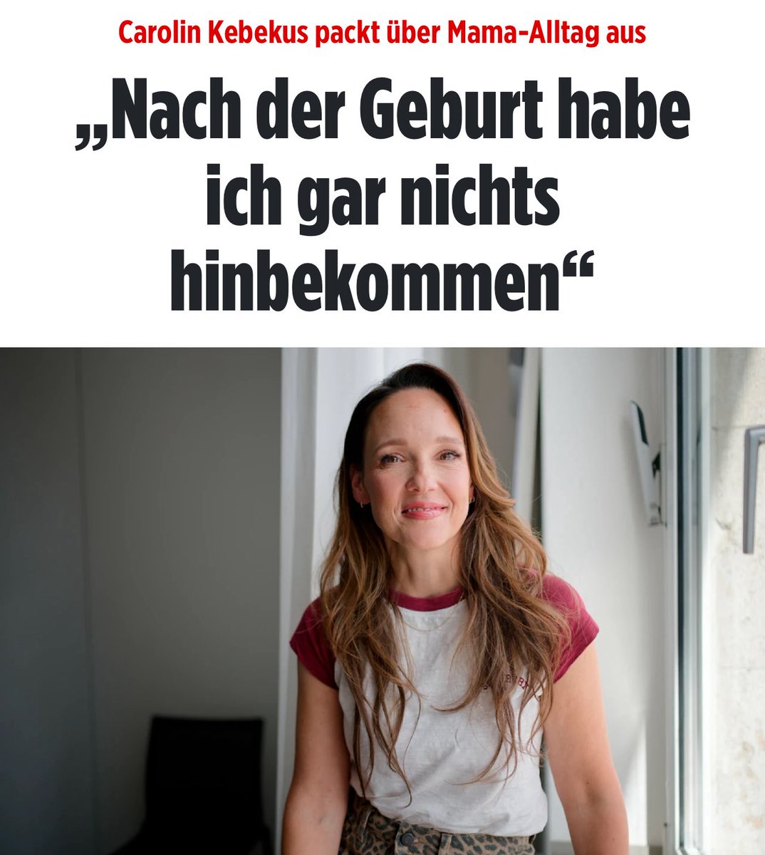 Ich glaube diese Caroline #Kebekus würde auch ohne Geburten, ohne Alimentierung des Regimes, nichts auf die Reihe bekommen. Auf dem freien Marktplatz hätte sie wohl keine Chance.
