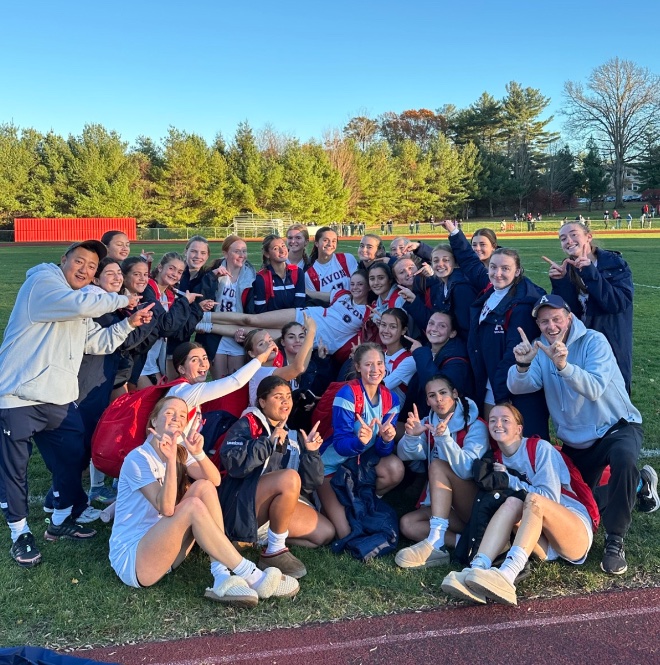 Congratulations to our girls soccer team on their 2-1 victory today over Sacred Heart Academy in the second round of the CIAC Class L tournament.