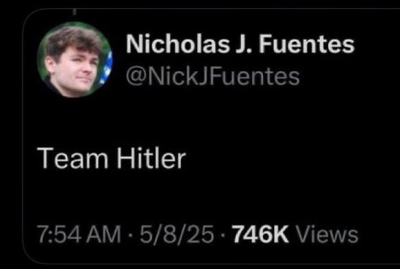 brett cooper: “how dare Ted Cruz call Nick Fuentes a Nazi” 

nick: