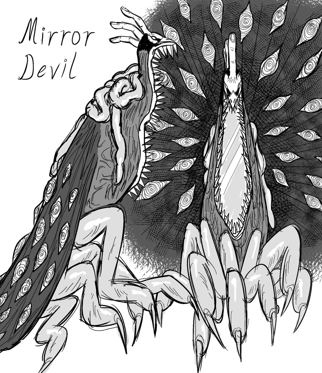 friteyard's tweet image. Arachi and her contracted devil #csm #chainsawman