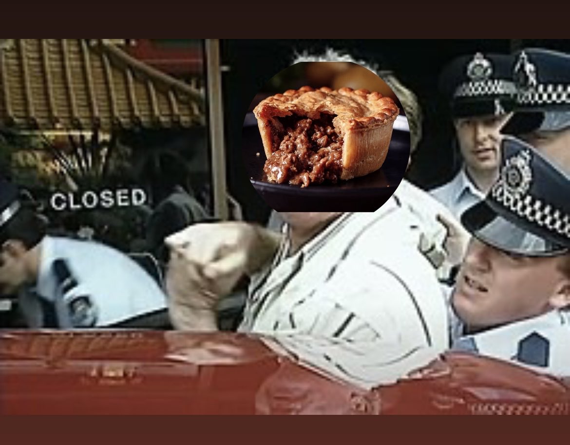 <a href="/reluctantnicko/">Alan Nixon</a> What is the charge? Being a pie? A succulent south stand pie?