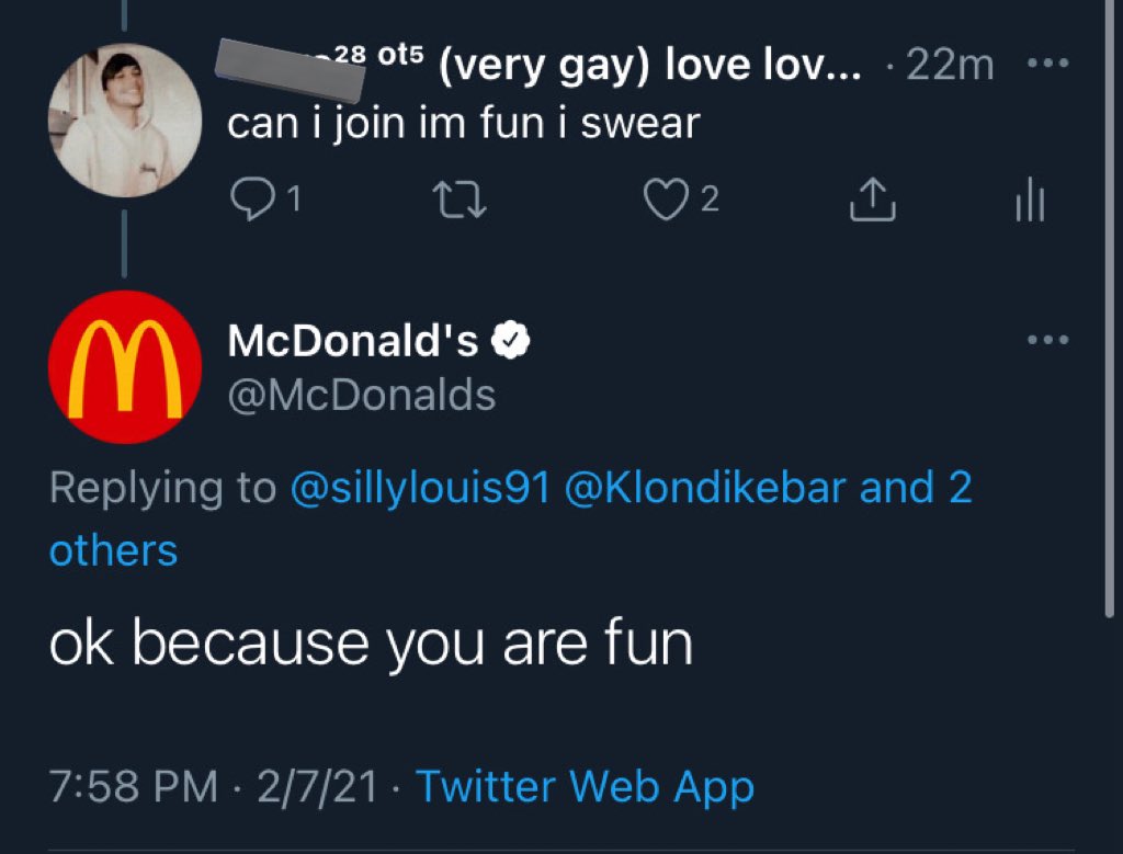 gary_gray69420's tweet photo. apparently like 4 years ago i got a notice from mcdonald's? wish that i didn't deactivate that account 💔 https://t.co/T262BHKFCe