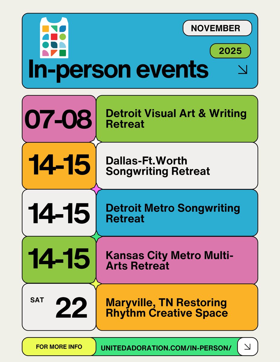 <a href="/unitedadoration/">United Adoration</a> events this November!