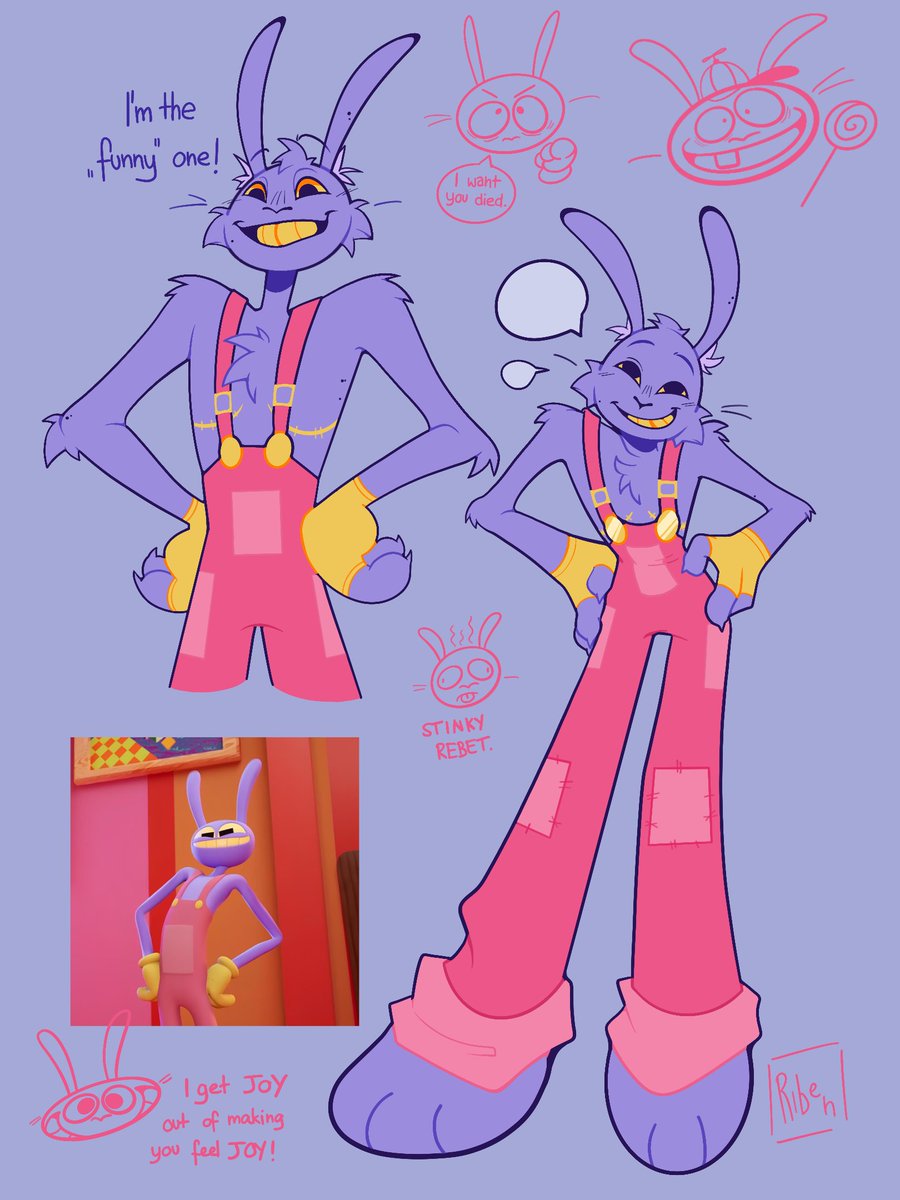 i get joy out of making you feel joy because i’m the funny one >:DD

#tadcjax #TADC