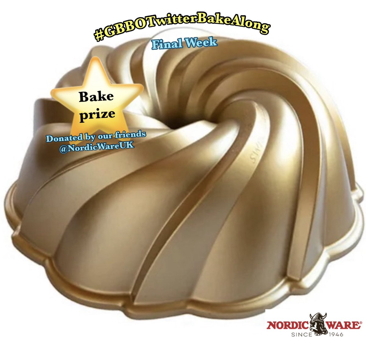 So it’s the #gbbo final and here’s your challenges 😊and we have a fabulous surprise ⭐️ baker prize this week thanks to our  lovely fiends at  <a href="/NordicWareUK/">NordicWareUK</a> ❤️so get baking as it could be you 😍don’t forget you #gbbotwitterbakealong dated notes 😊
