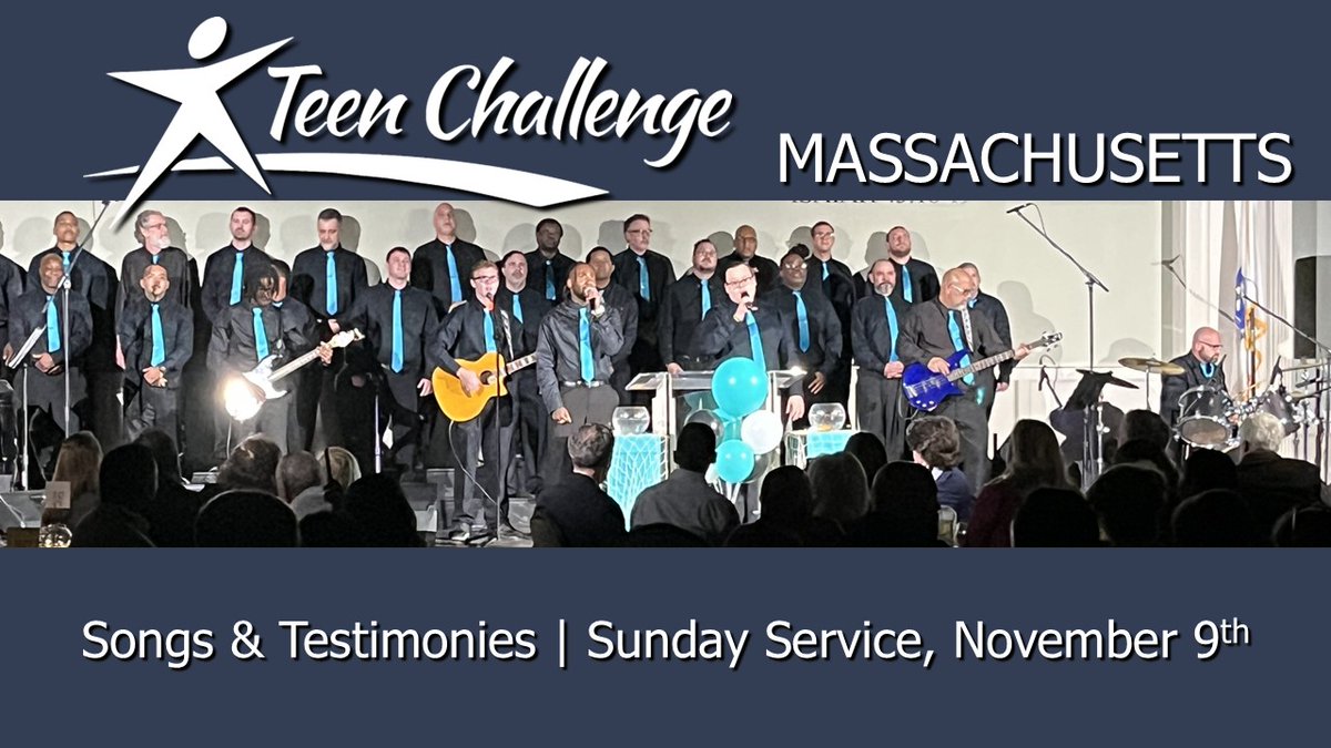 ntccedarville's tweet photo. Join us this Sunday to hear powerful testimonies of transformed lives through the power of Christ, shared by members of Teen Challenge Massachusetts.
#endaddiction
#ChristIsKing https://t.co/1wDOLIwQWf