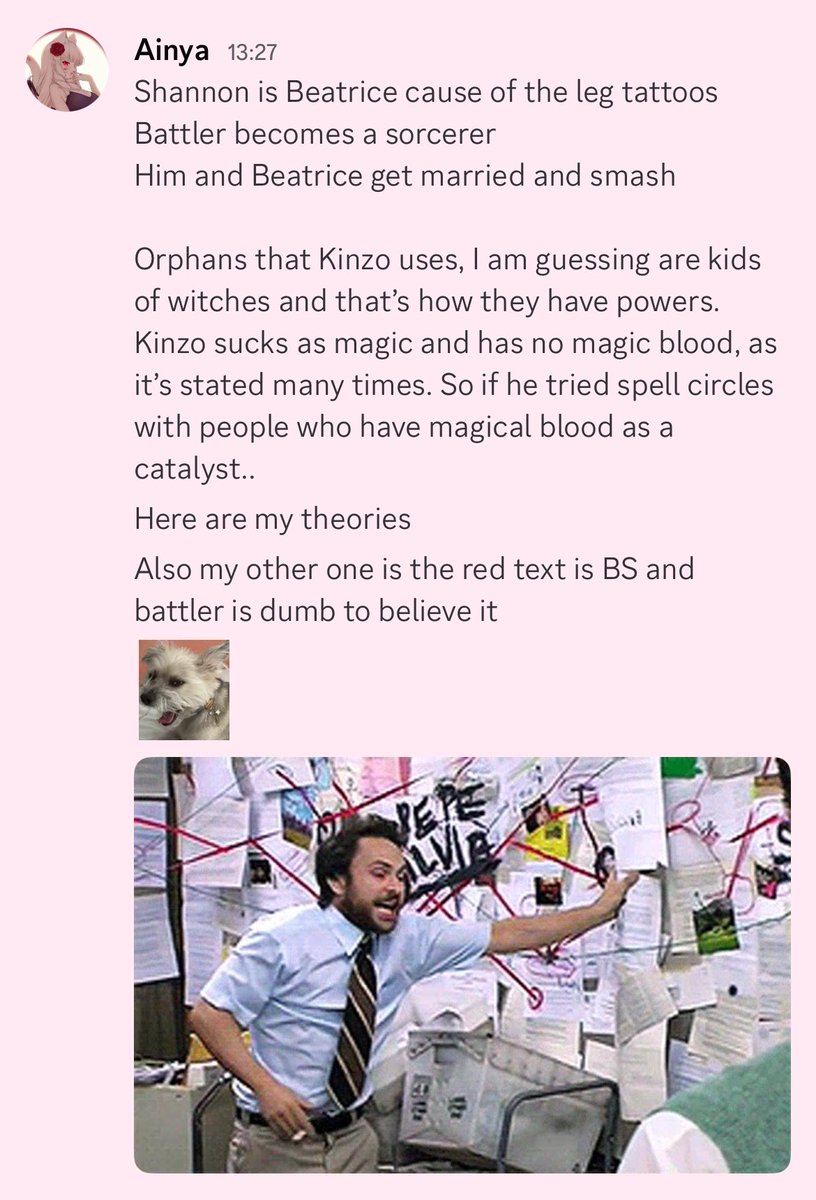 My Umineko theories so far. 
I am on the very beginning of Episode 4!

Please don’t tell me if I’m right but just wanted to share! 🦋✨