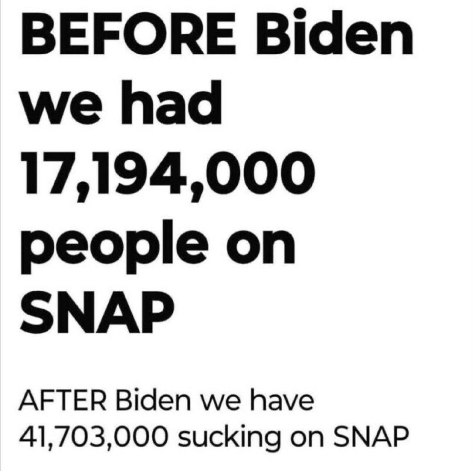 Joe Biden’s fault..