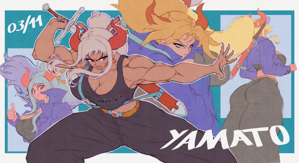 Yamato sketch #ONEPIECE