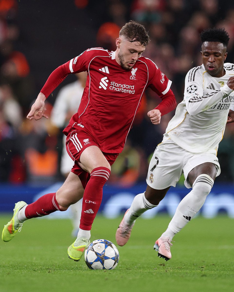 This kid man.

He just pocketed Vinicius the whole game.