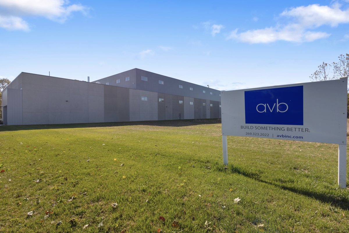 AVB_inc's tweet photo. Take a look at the newly completed Endeavor building for Sekisui Voltek in Coldwater. This 48,000 SF expansion adds new manufacturing and office space, creating opportunities for continued innovation and operational growth. https://t.co/wULB1ujuFm