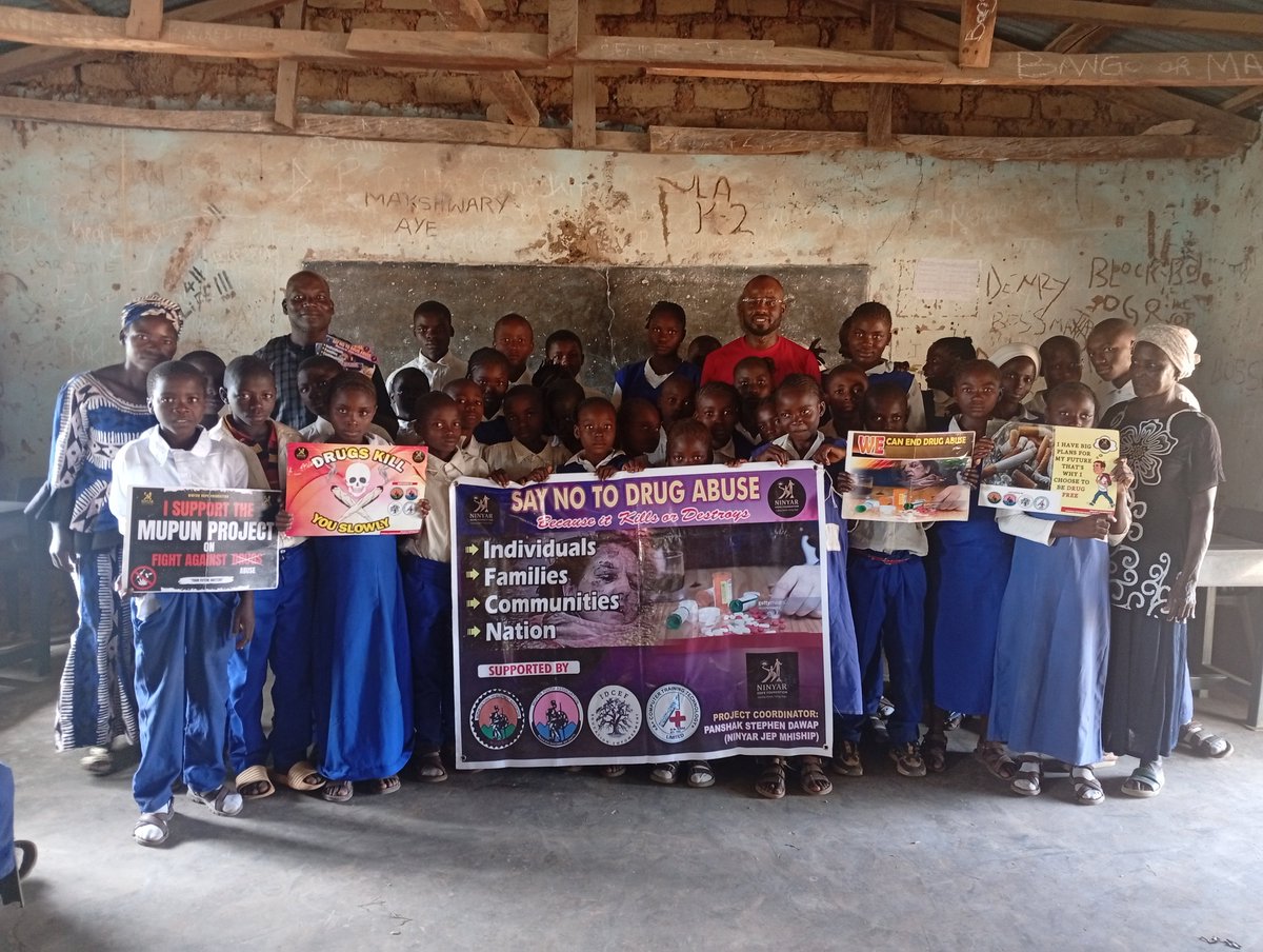 NinyarHope's tweet photo. Day 13 - 3rd November, 2025
Our team visited 5 secondary schools, engaging students on the power of choices and the stages of drug abuse.
I also shared my story as a rehabilitated drug addict to inspire hope and guide our youth toward a brighter, drug-free future
#HopeForAfrica https://t.co/Ex0X2DZbxL