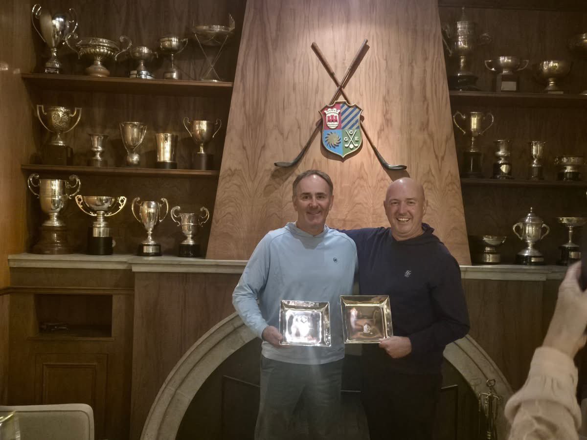 Congrats to Joe Lyons &amp; Jody Fanagan who won the Portuguese Seniors Fourball Championship today. Shooting 60 🔥 they will  now turn their attention to the Portuguese senior Singles which starts tomorrow