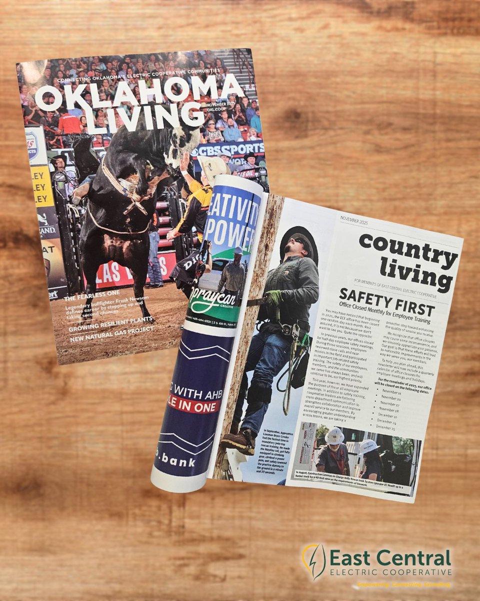 Reading the November Oklahoma Living Magazine, we find ourselves feeling grateful for acts of bravery, people who serve others, and the fortitude to do what needs to be done. Let us know if you feel the same way.