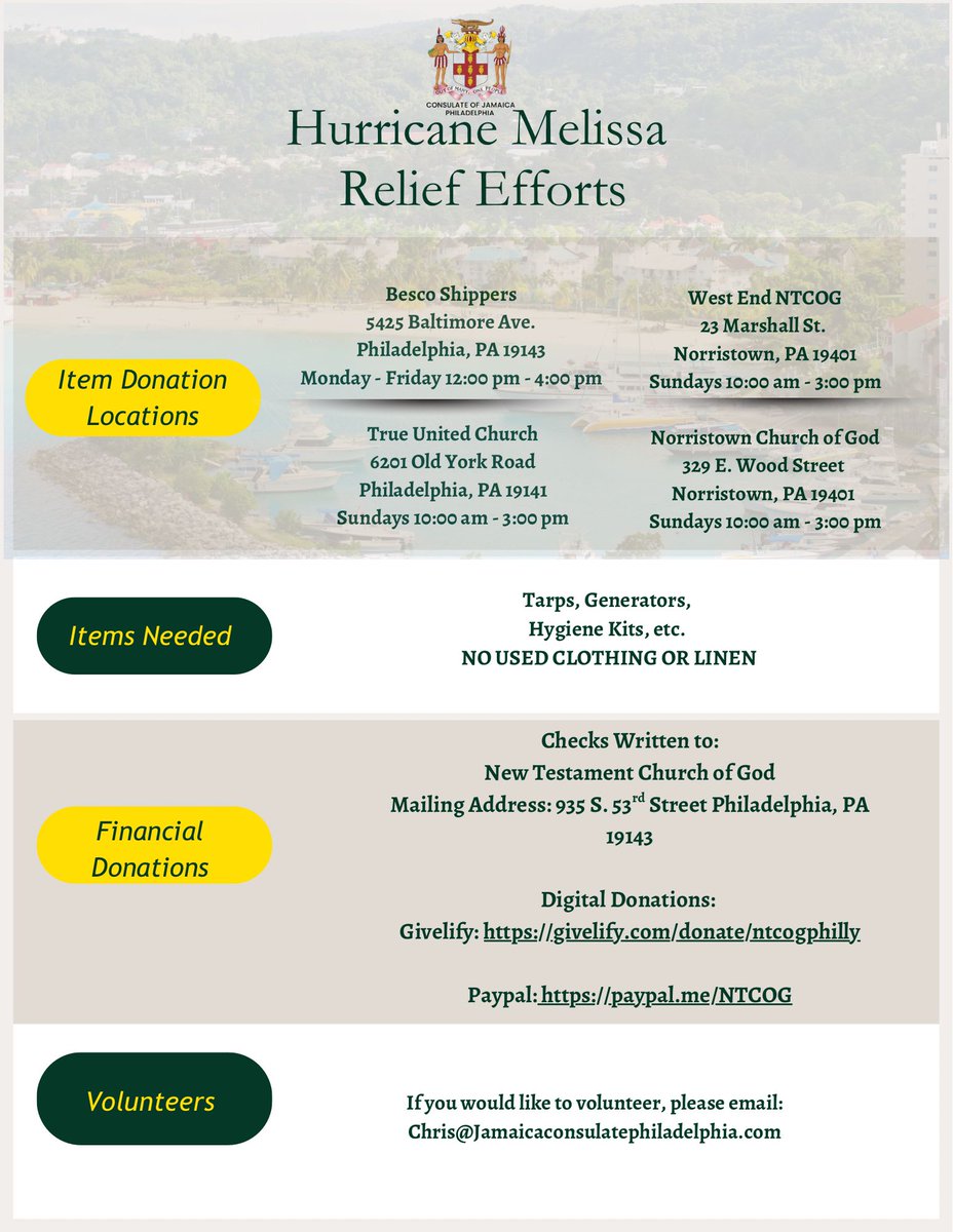 For over 30 years, our partnership with Church Teachers’ College in Jamaica has connected Temple’s community with educators across the island. Following the hurricane’s impact, we’re coming together to support our colleagues, students and friends.

supportjamaica.gov.jm