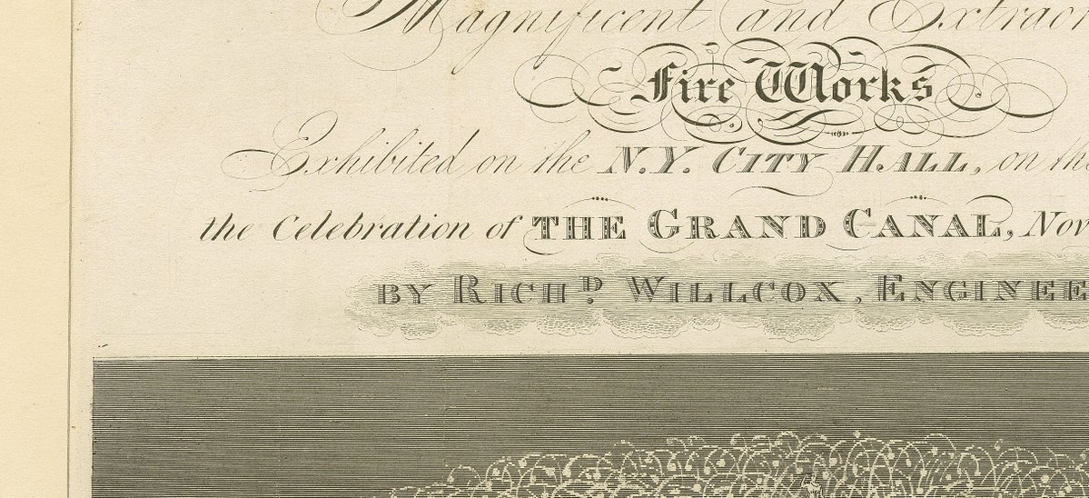 nypl's tweet image. 🗓️Two hundred years ago on this day, New York City Hall was lit in fireworks to celebrate the completion of the Grand Canal (known as the Erie Canal) one week prior. This print of the occasion is available via #NYPLDigitalCollections.
Discover more at on.nypl.org/48VO50k