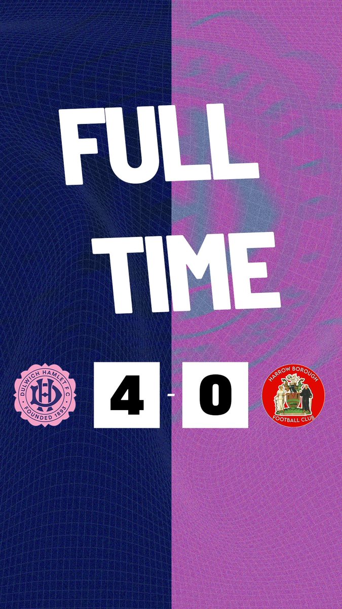 DulwichHamletFC's tweet image. Back to winning ways at Champion Hill 🤩