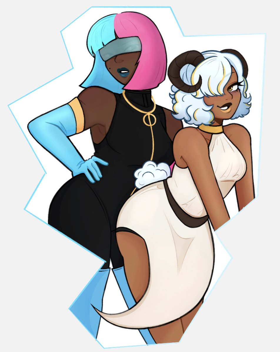 fiadraws's tweet image. the bob sisters #prism #dispatch #dispatchoc