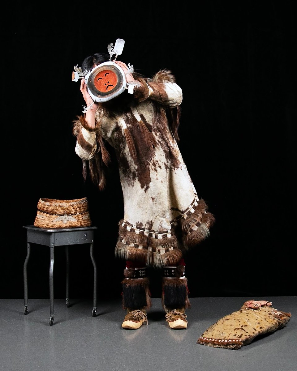 AK State Museum Solo Artist Exhibition: Golga Oscar - Continuing My Grandmother's Legacy

Oscar is a self-taught artist who creates modern textiles that reflect his Yup’ik identity. He was born and raised in Kasigluk, and is dedicated to keeping his culture and traditions alive.