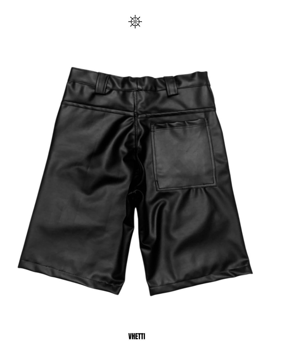 vhettiofficial's tweet photo. Available Now: Vhetti Black Leather Shorts https://t.co/67AxgIPGjE