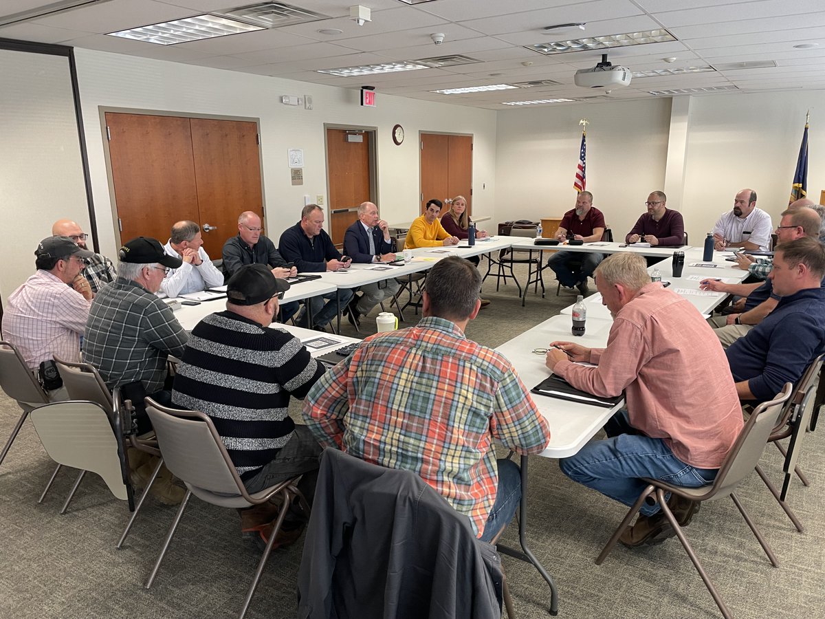Working Together to Keep New York Drivers Safe: NYSDOT's Capital Region today hosted executives from the NY Thruway and NYSDOT's Mohawk Valley Region for the agencies' annual Winter Preparedness Meeting. 
#winteriscoming