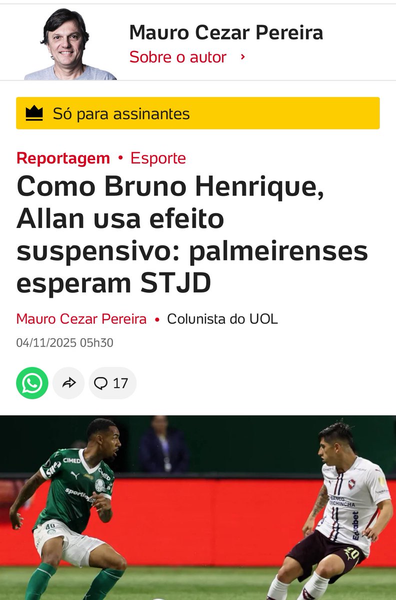 Dessa vez ele se superou!👏👏
O melhor assessor de clube disparado com amplo espaço na imprensa esportiva brasileira.

Trabalha como poucos!