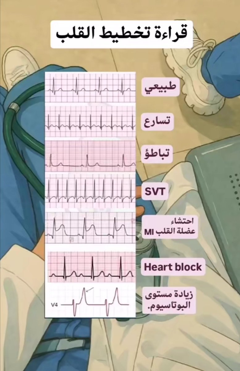 mm36996's tweet photo. قراءة تخطيط القلب.. https://t.co/kqVezVOFZU