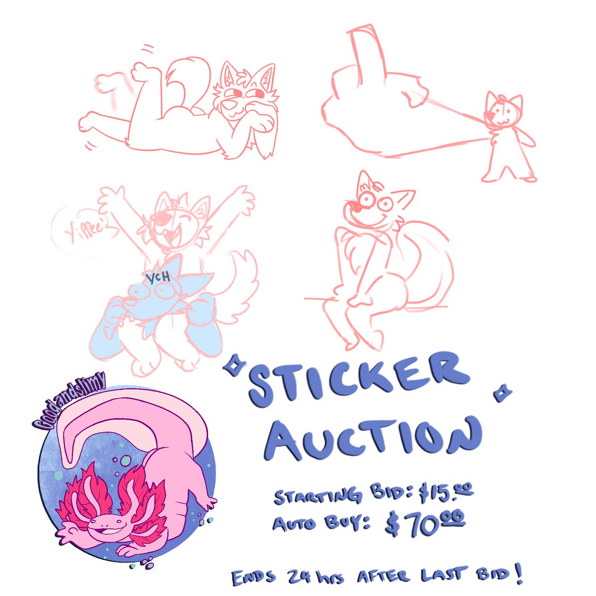 Haven’t opened in awhile! Let’s do a telegram sticker auction ☺️shares appreciated!

CLOSES AFTER 1 DAY OF LAST BID⛓️‍💥

🧨🧨🧨BID 👇🧨🧨🧨