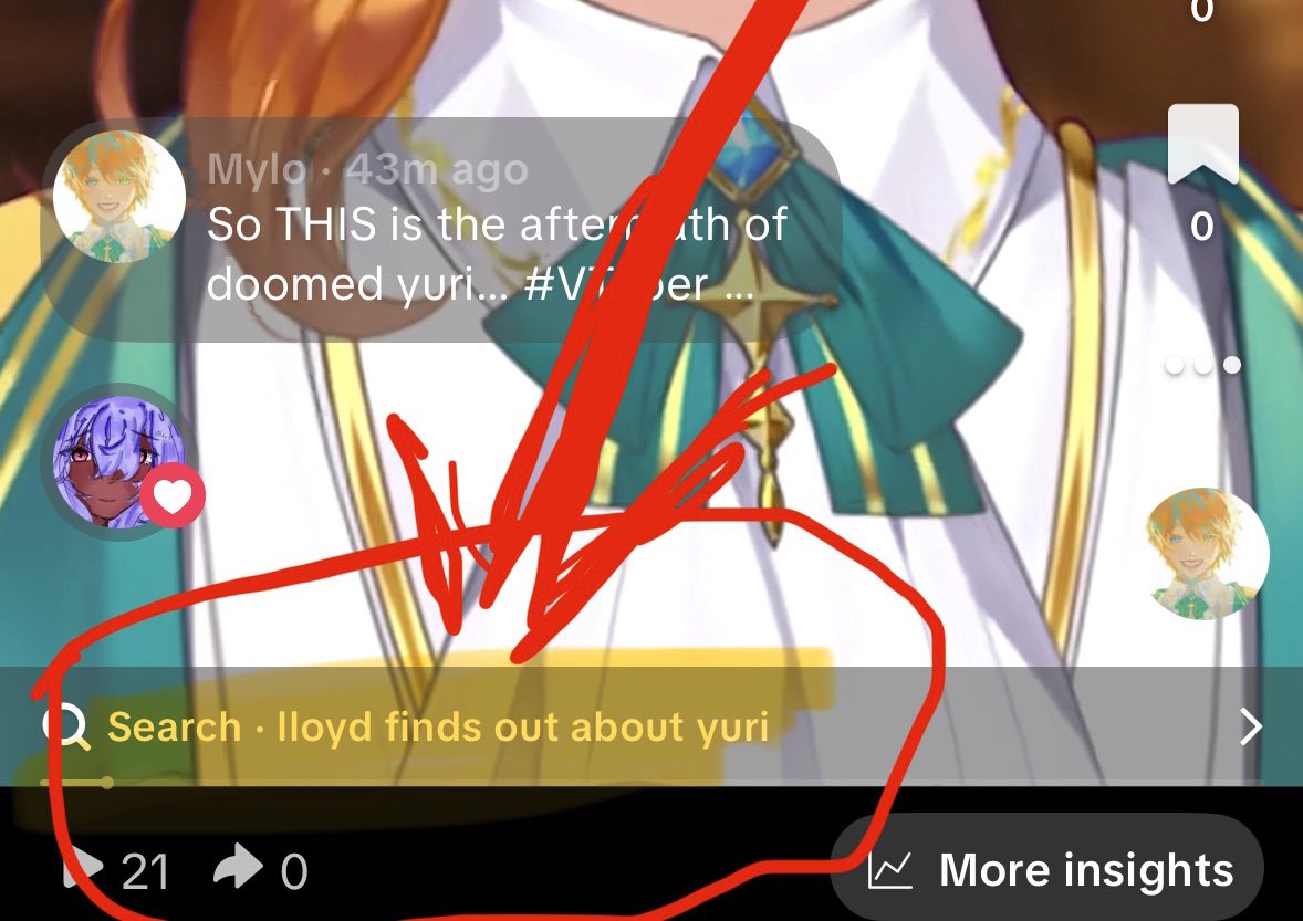 LMAO I STARTED THE VIDEO WITH “NARRATIVELY DOOMED YURI” AND THIS SEARCH POPPED UP IM DYING. I ALSO NEVER MENTIONED LLOYD