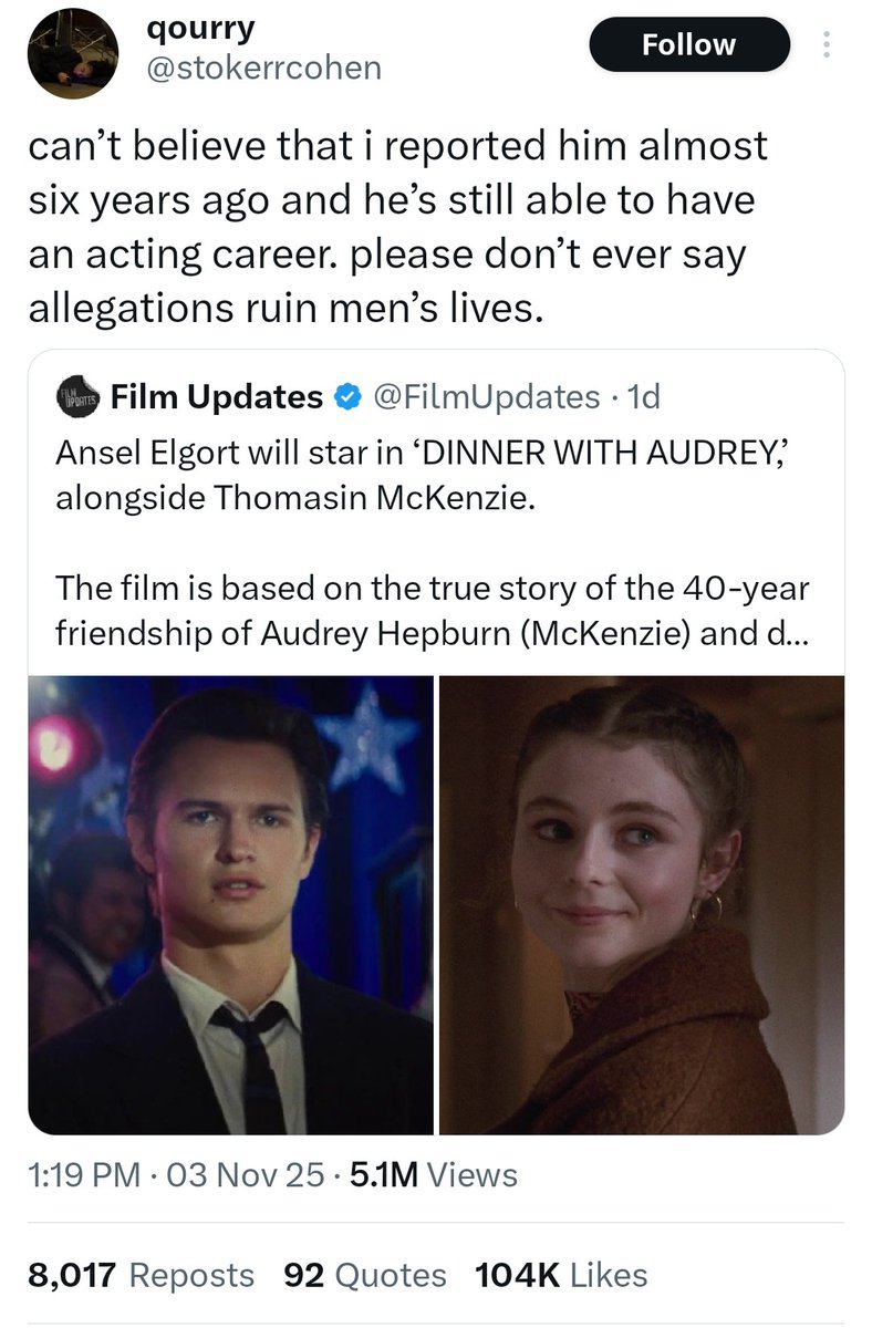 bloodoftheland's tweet image. Because every single person who has a vague, unverified accusation hurled at them on social media doesn't permanently disappear forever that means nobody's life has ever been ruined by an abuse allegation